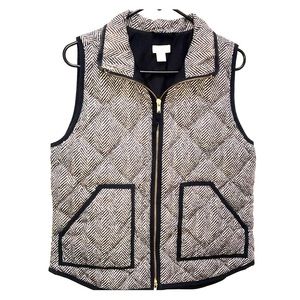J. Crew Herringbone Vest